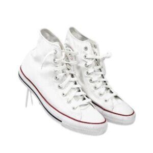 CONVERSE Chuck Taylor All Star M7650 White High Top Sneakers Unisex 10M 12W VGUC